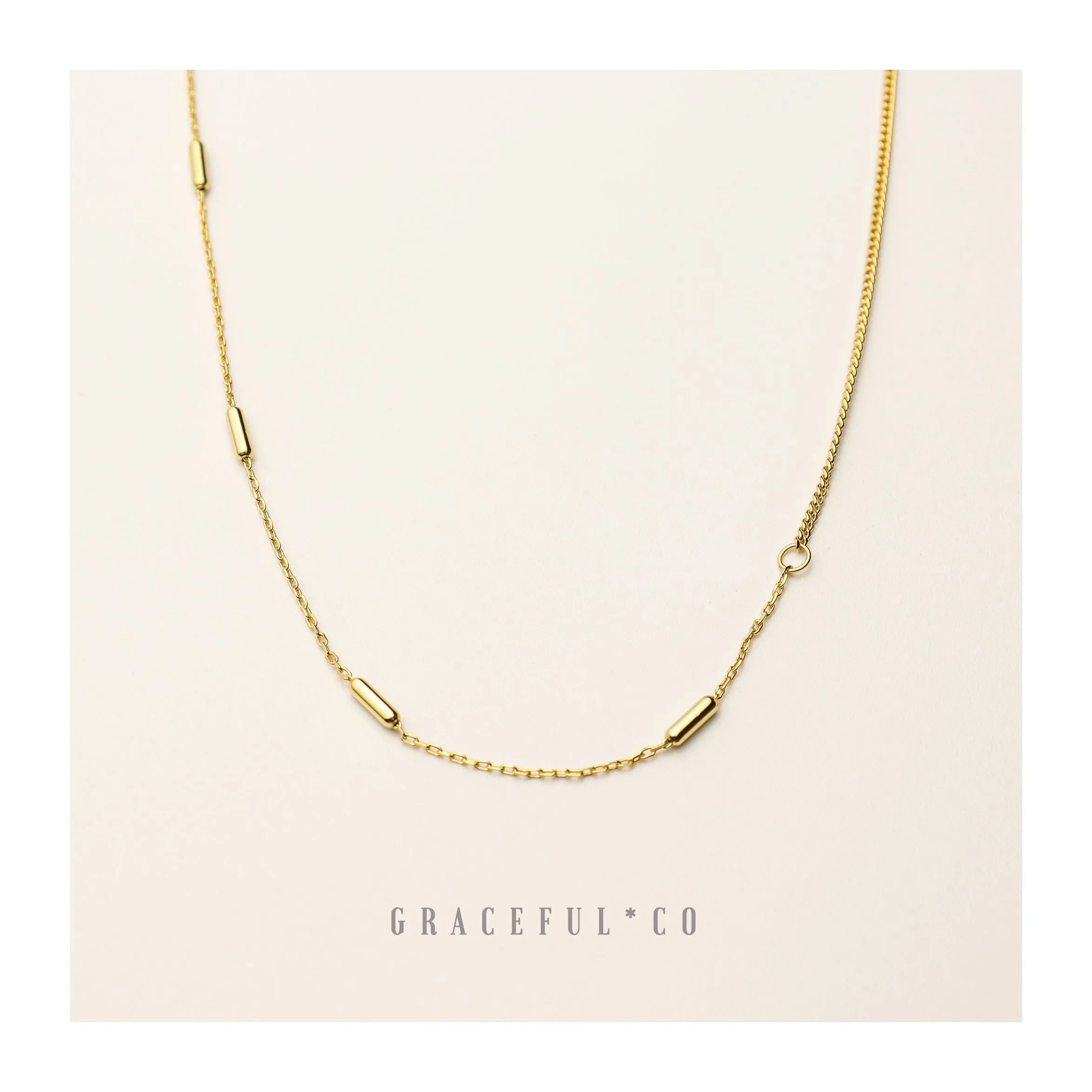 Minimalist Mix Feeling Necklace