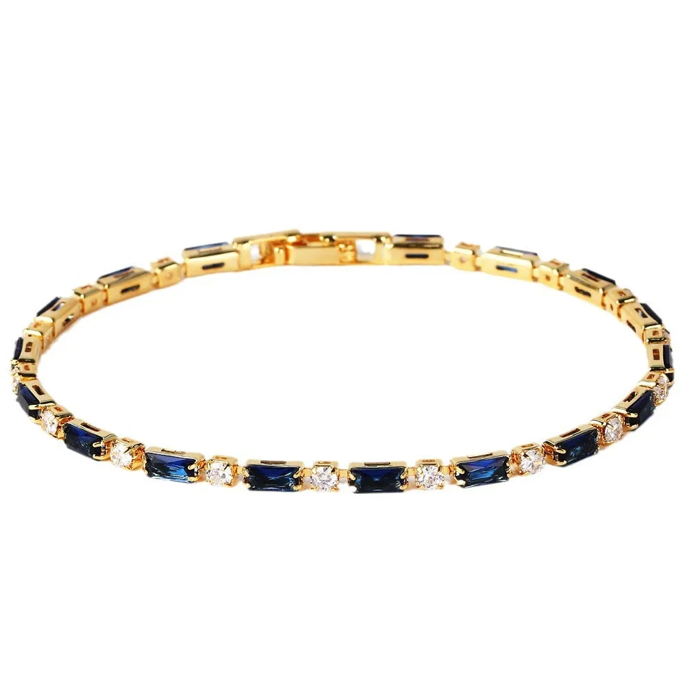 Moderate Luxury Chain Cube Geometric Copper Electroplating Necklaces