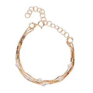 Multi-Chain Akoya Bracelet