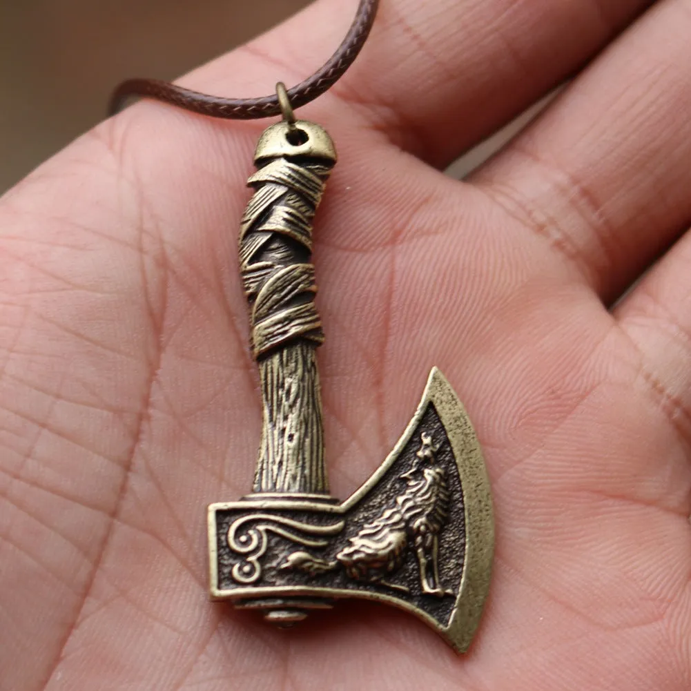 Norse Battle Axe - Viking Gothic Pendant by The Nevermore