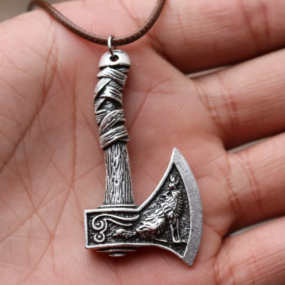 Norse Battle Axe - Viking Gothic Pendant by The Nevermore