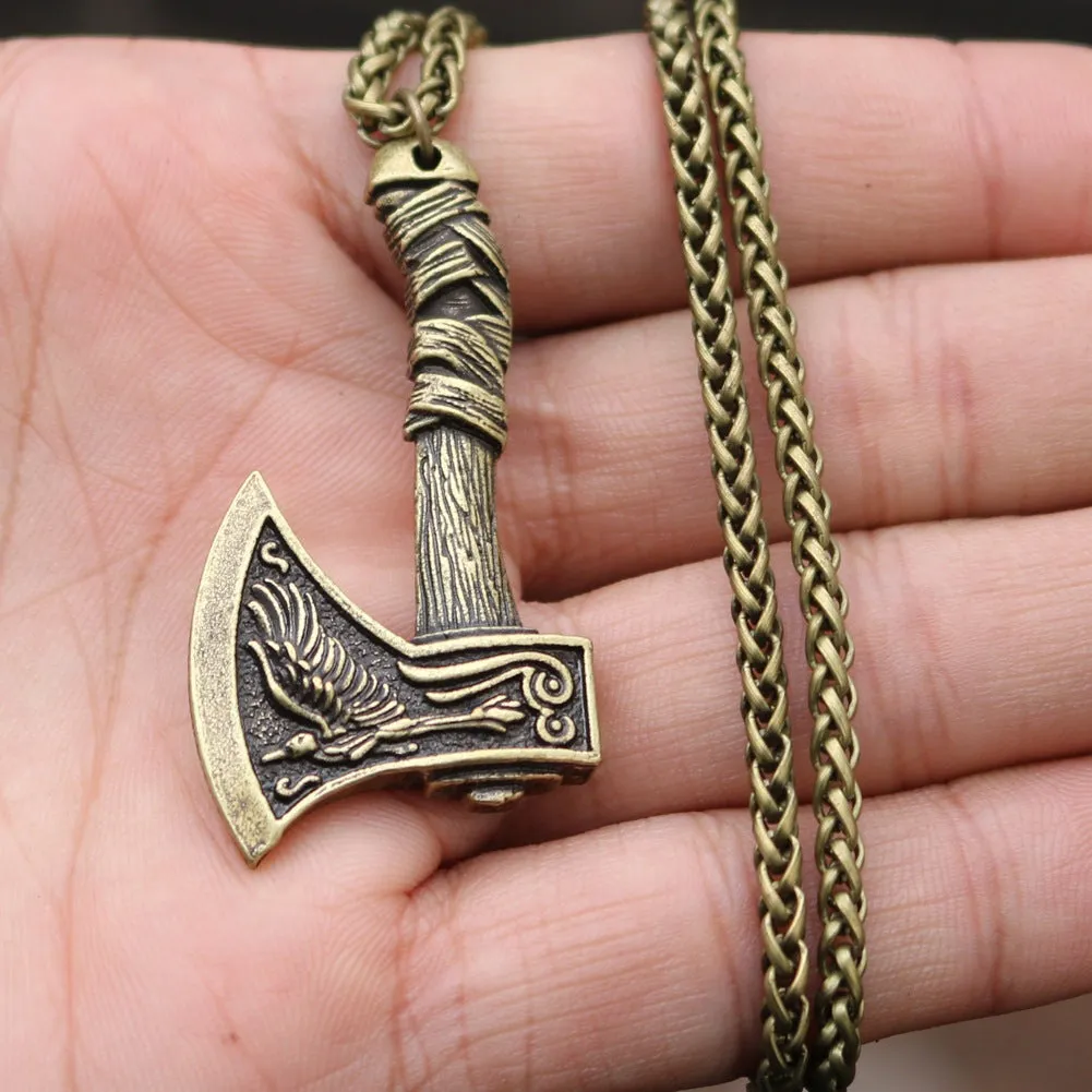 Norse Battle Axe - Viking Gothic Pendant by The Nevermore