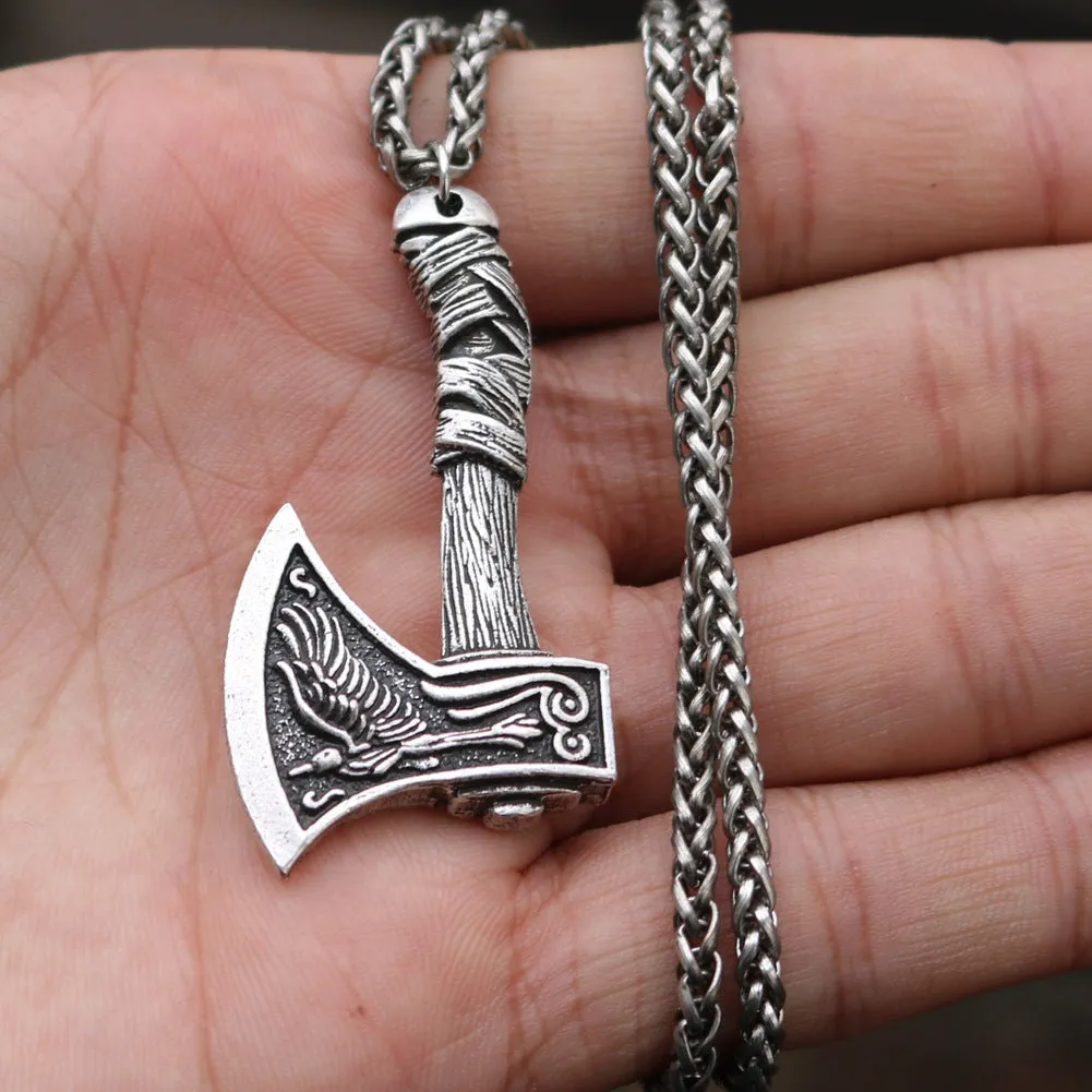 Norse Battle Axe - Viking Gothic Pendant by The Nevermore