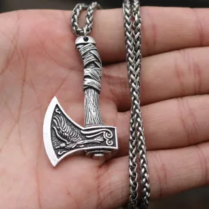 Norse Battle Axe - Viking Gothic Pendant by The Nevermore