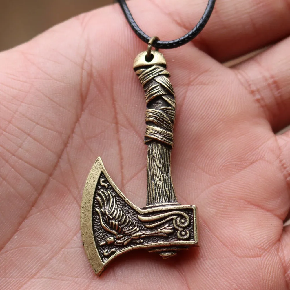 Norse Battle Axe - Viking Gothic Pendant by The Nevermore