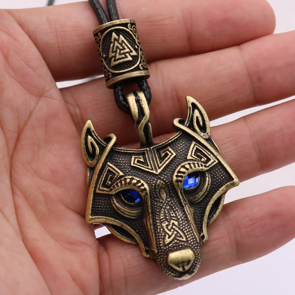 Norse Canine Emblem - Viking Gothic Pendant by The Nevermore