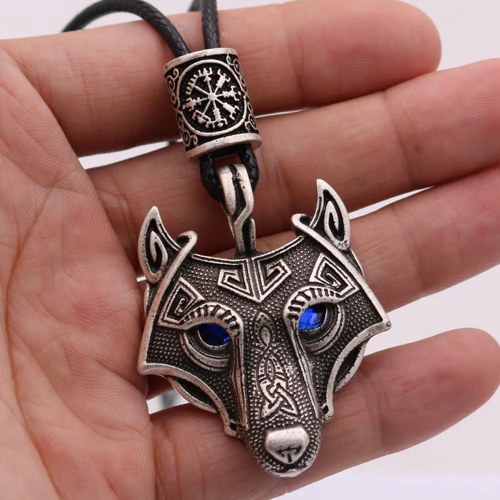 Norse Canine Emblem - Viking Gothic Pendant by The Nevermore