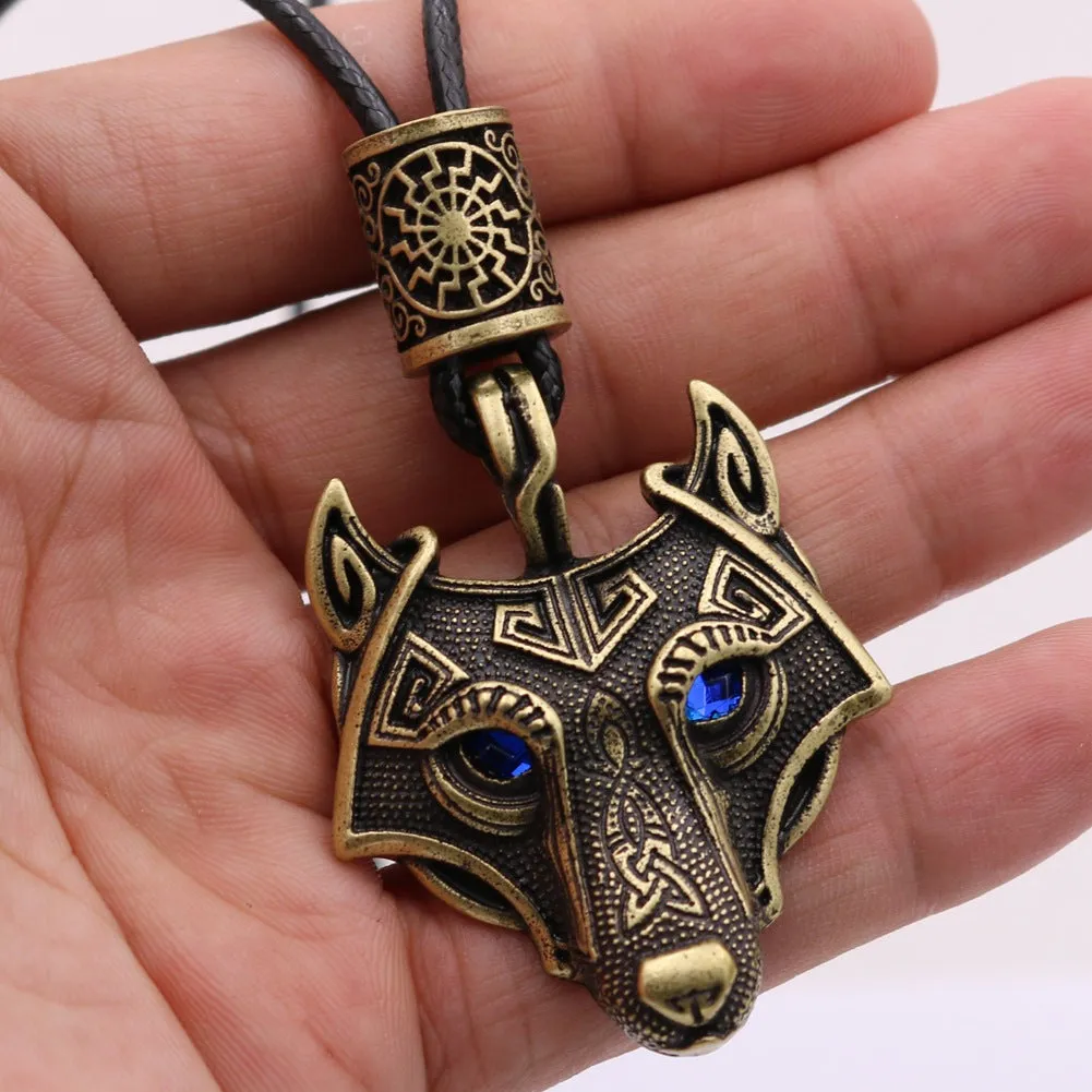 Norse Canine Emblem - Viking Gothic Pendant by The Nevermore