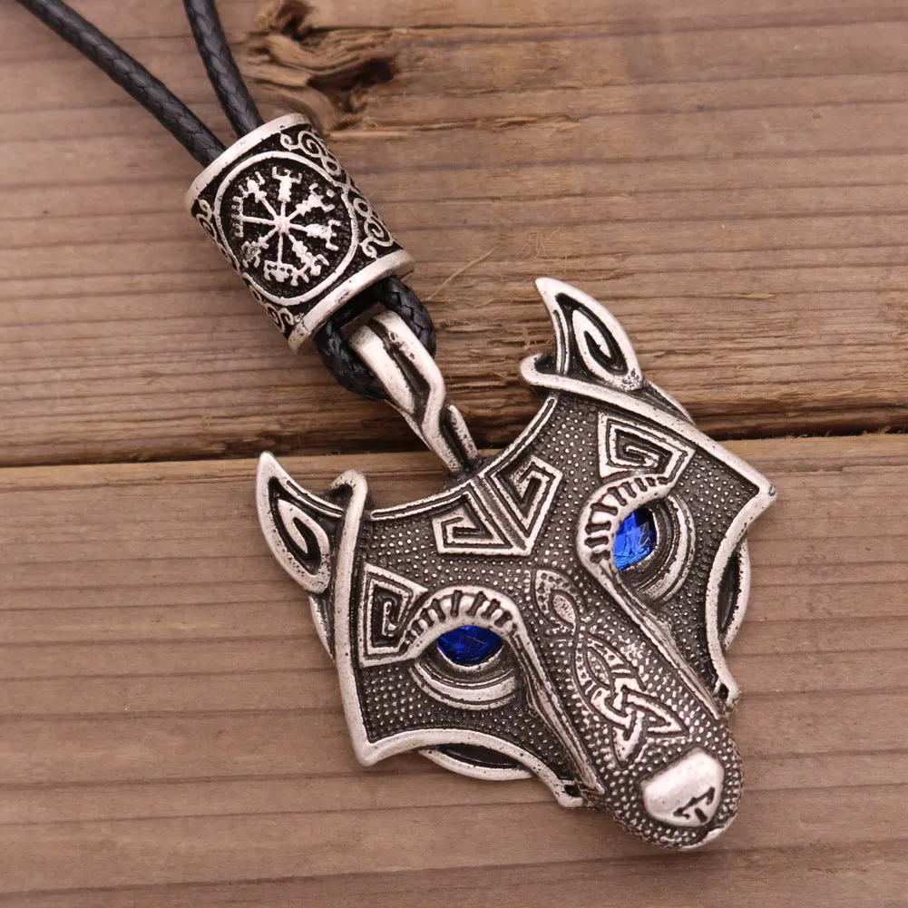 Norse Canine Emblem - Viking Gothic Pendant by The Nevermore
