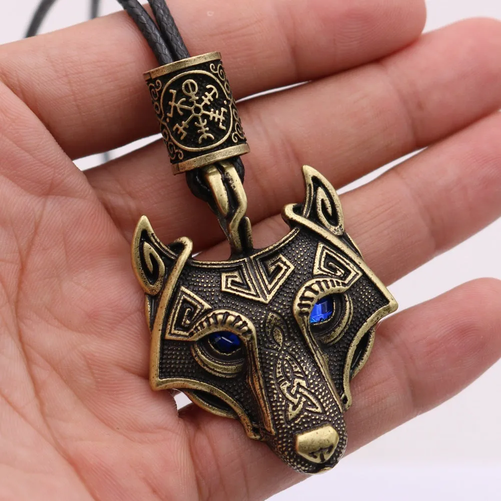 Norse Canine Emblem - Viking Gothic Pendant by The Nevermore