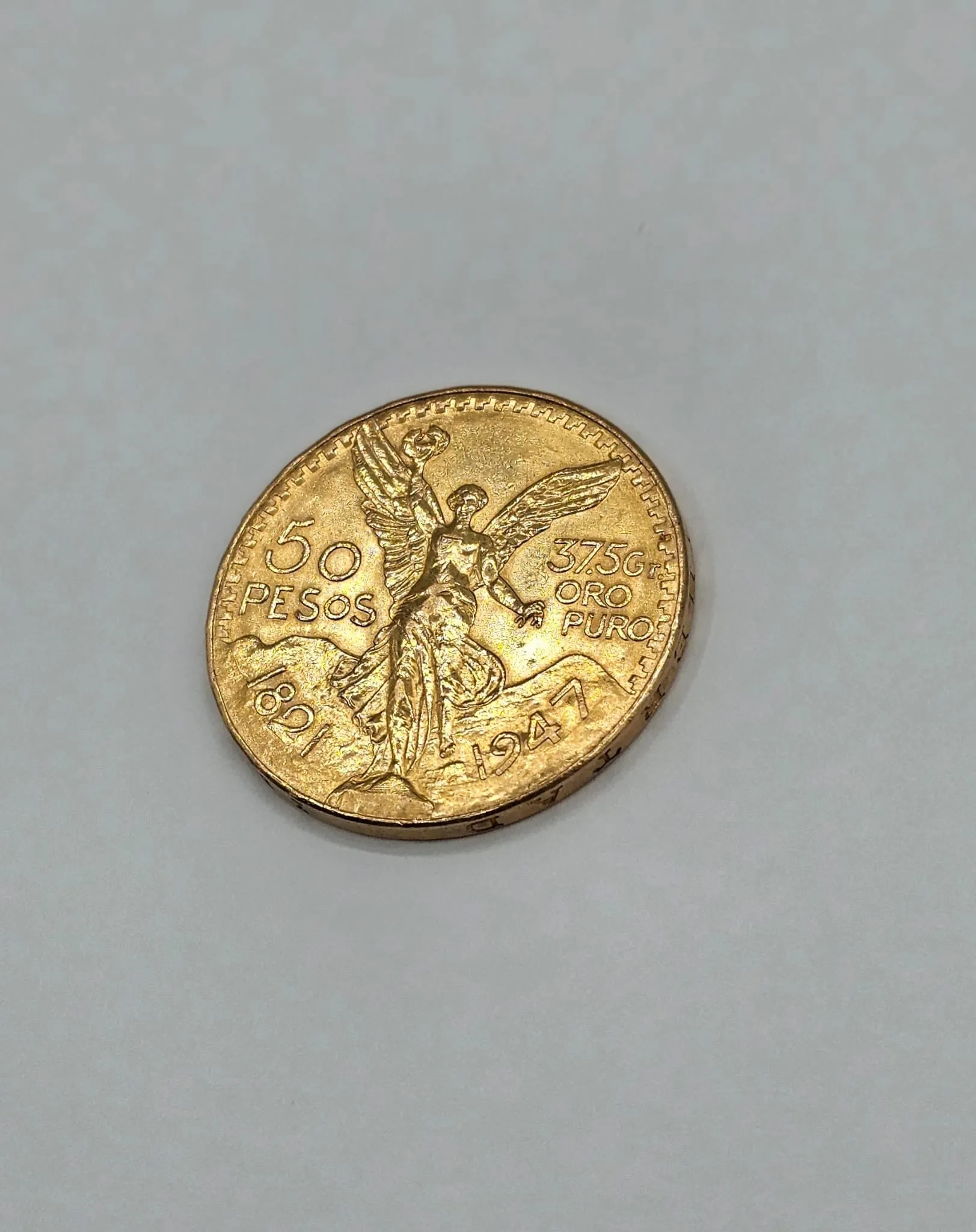 Original 50 Peso Centenario Coin!