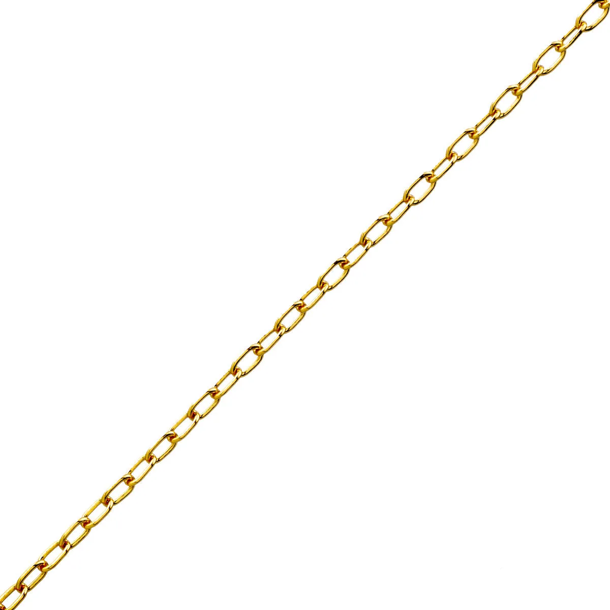 Paperclip Bracelet Gold