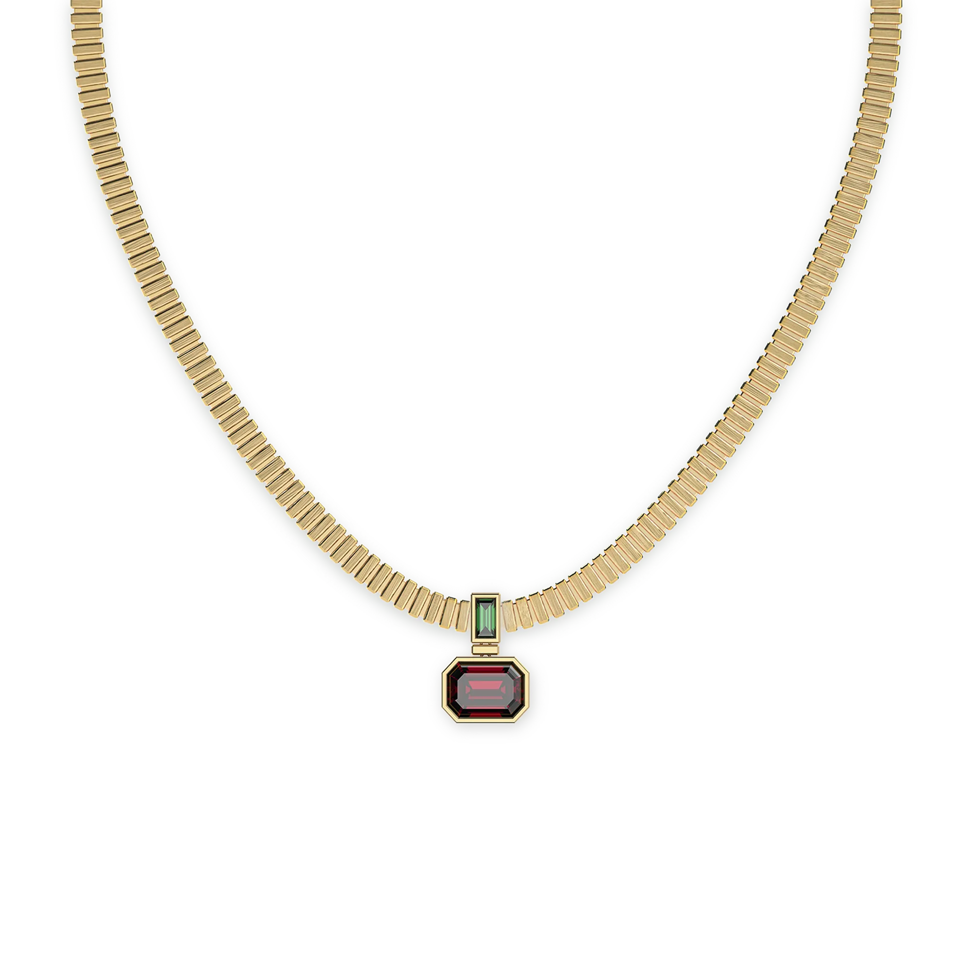 'Parthènope' Gemstone Pendant