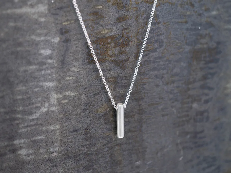 Petite Cylinder Necklace