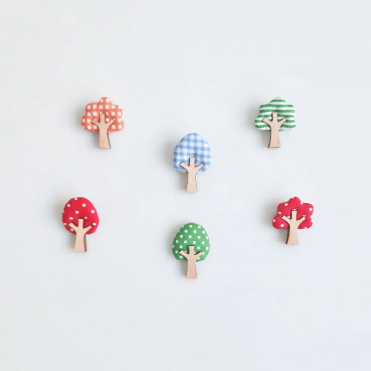 Red Strawberry Tree Brooch