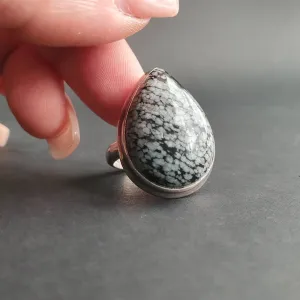 Snowflake Obsidian