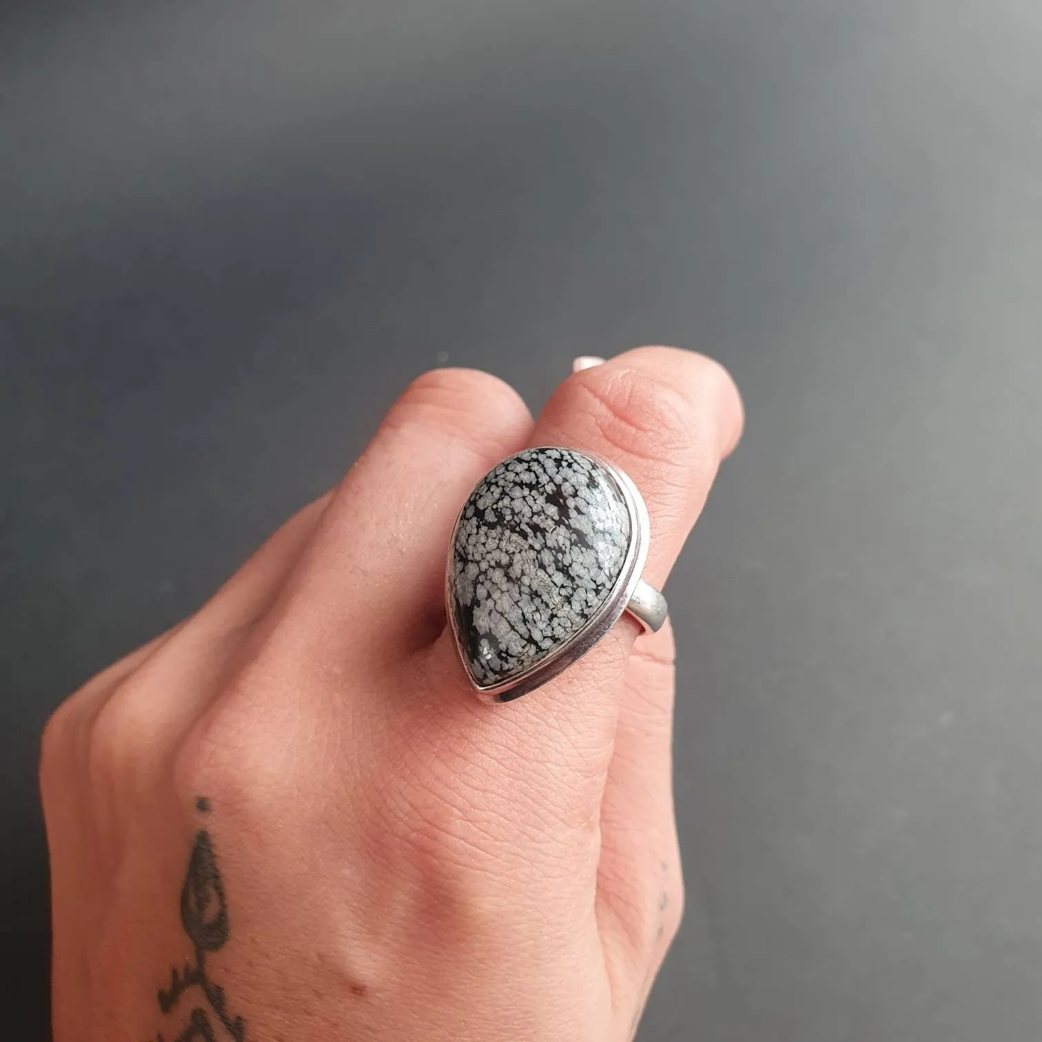 Snowflake Obsidian