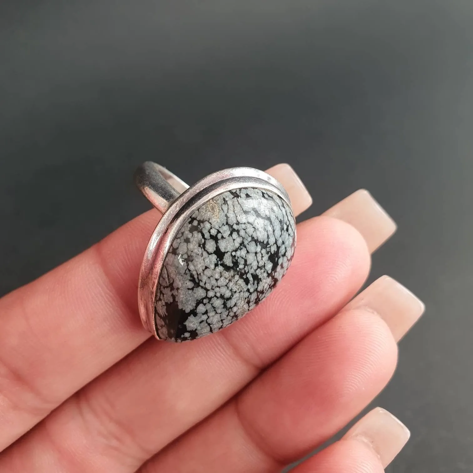 Snowflake Obsidian