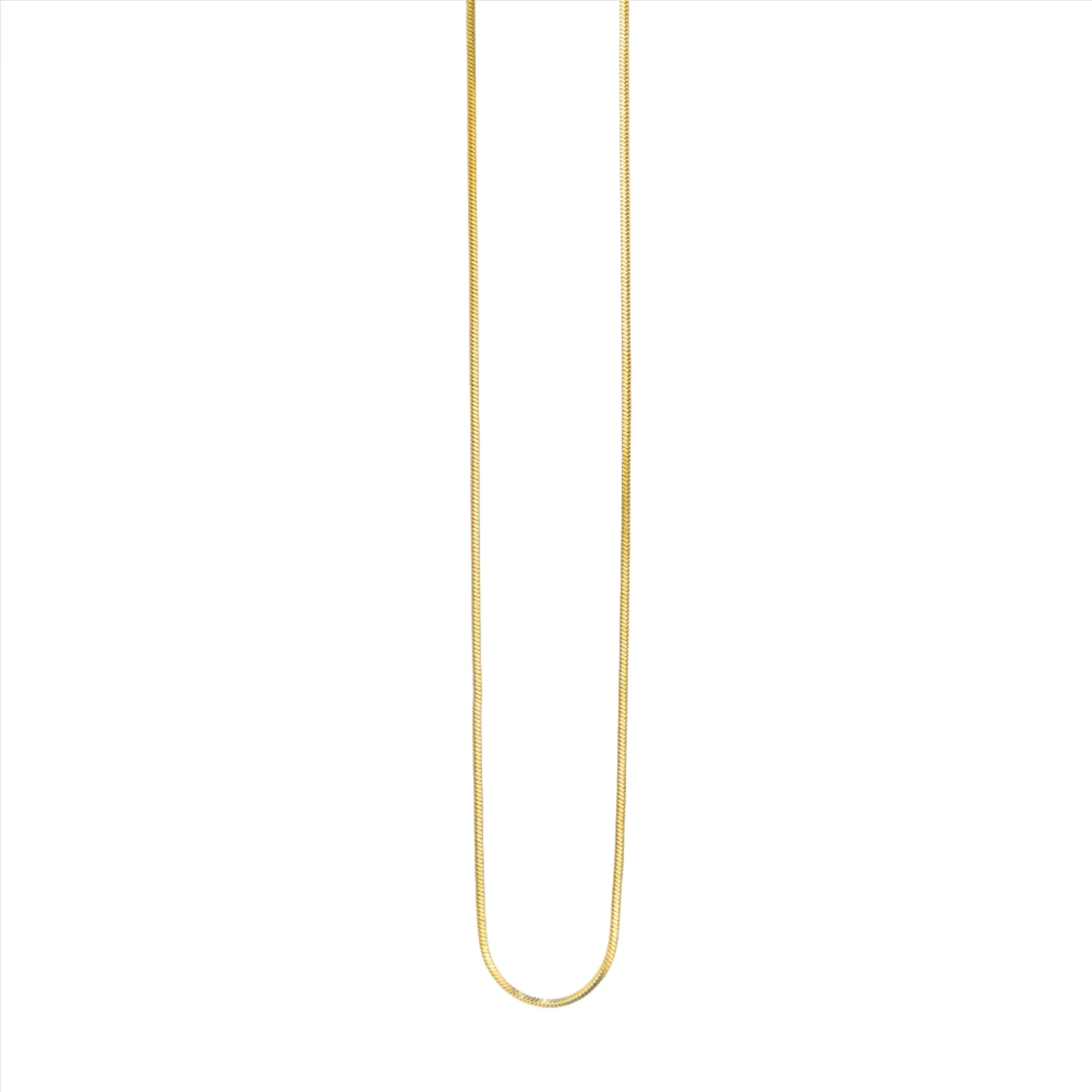 Sonata Fine Snake Chain Necklace - Gold