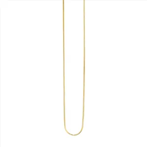 Sonata Fine Snake Chain Necklace - Gold