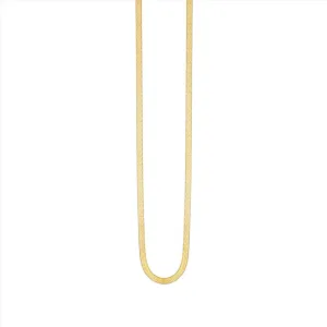 Sonata Snake Chain Necklace - Gold