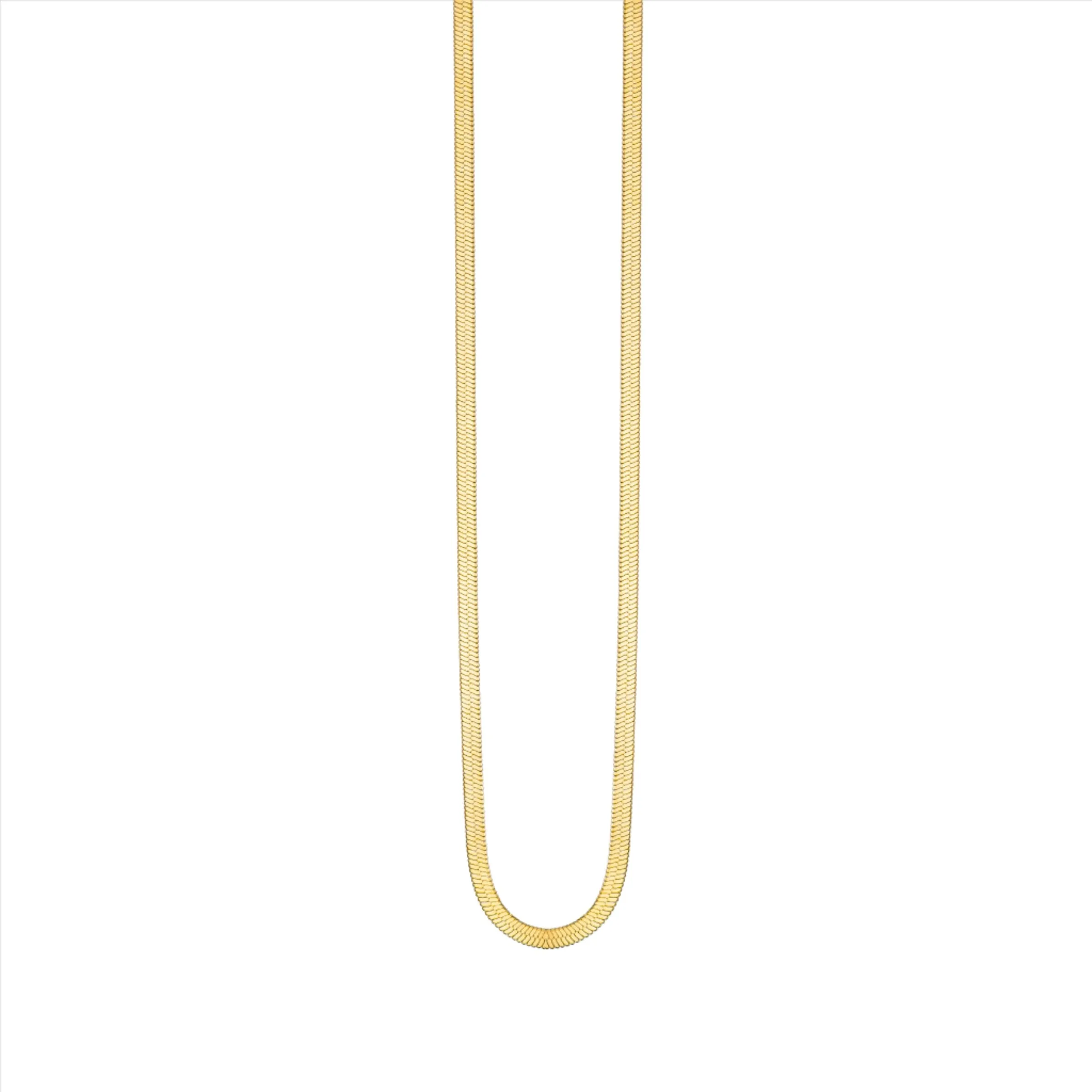 Sonata Snake Chain Necklace - Gold