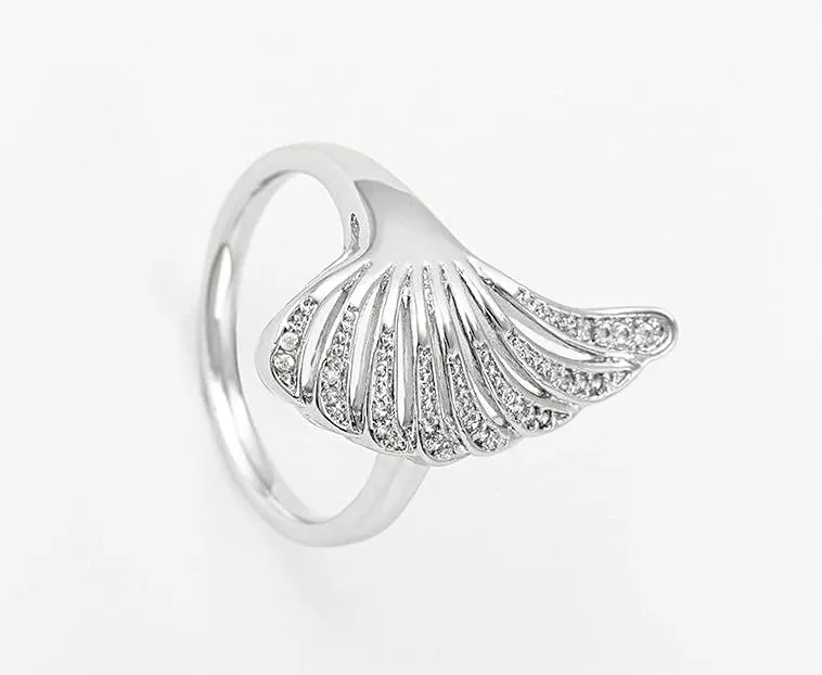 Statement Ring CZ Silver Size 8