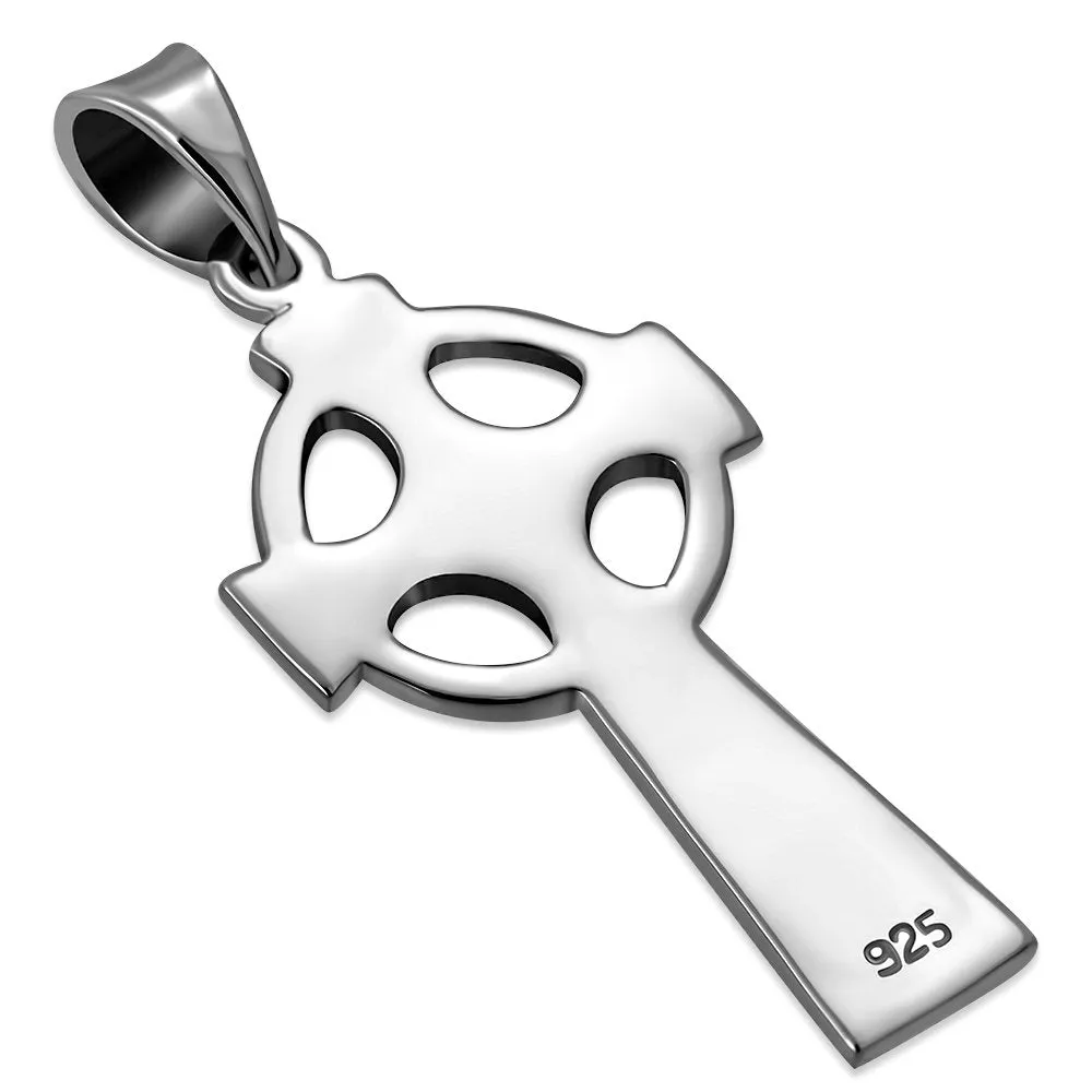 Sterling Silver Celtic Cross Pendant
