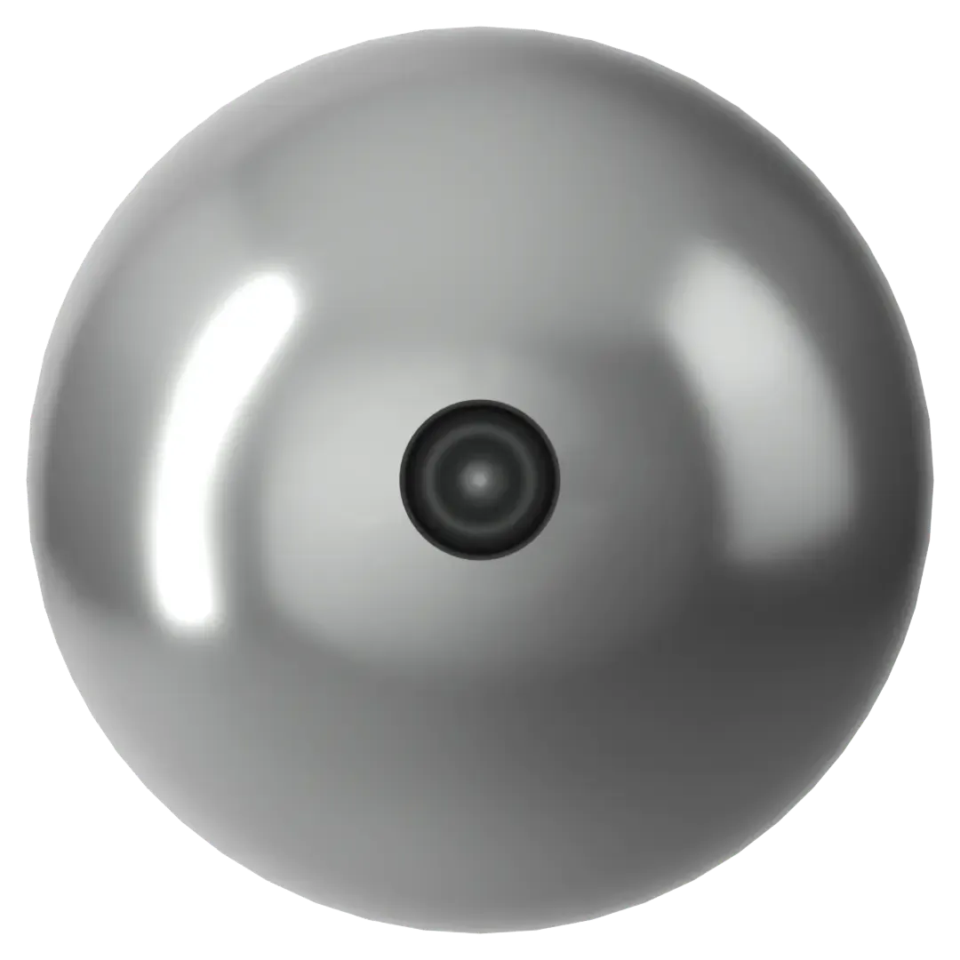 Swarovski Pearls Round Half Drilled (5818) Crystal Grey