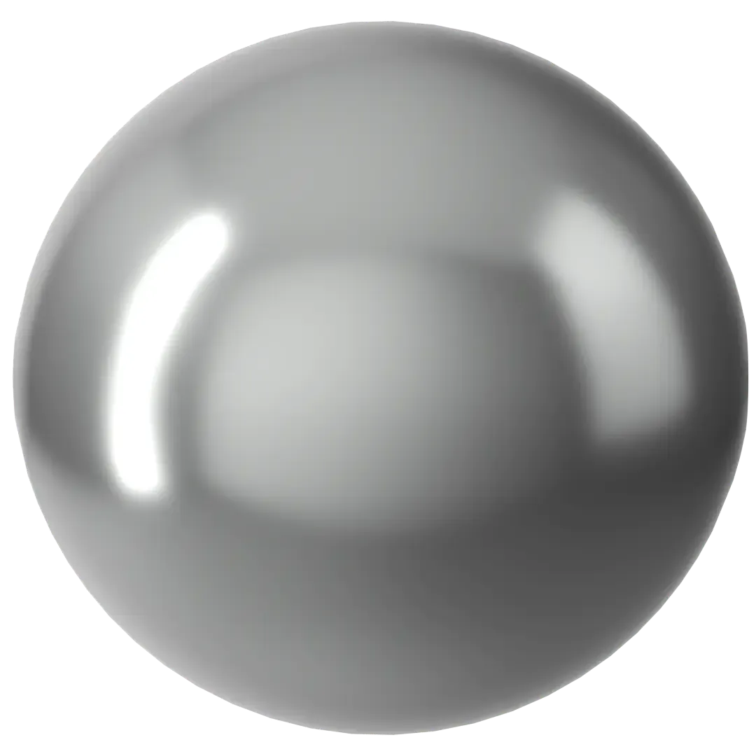 Swarovski Pearls Round Half Drilled (5818) Crystal Grey