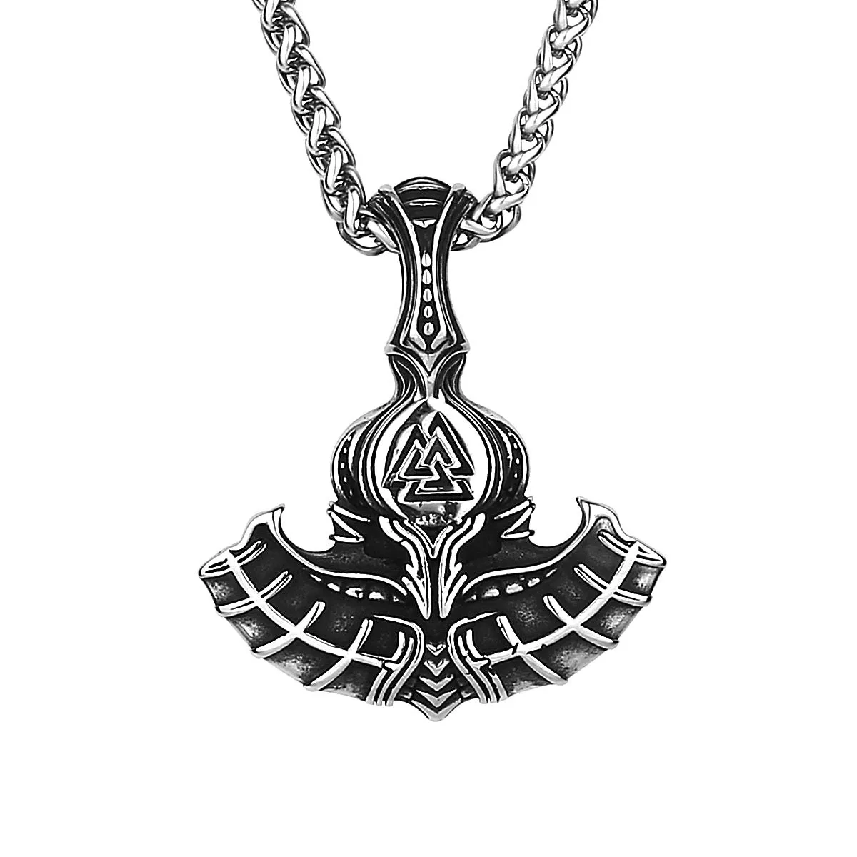 Ukonvasara - Viking Titanium Pendant Necklace by The Nevermore