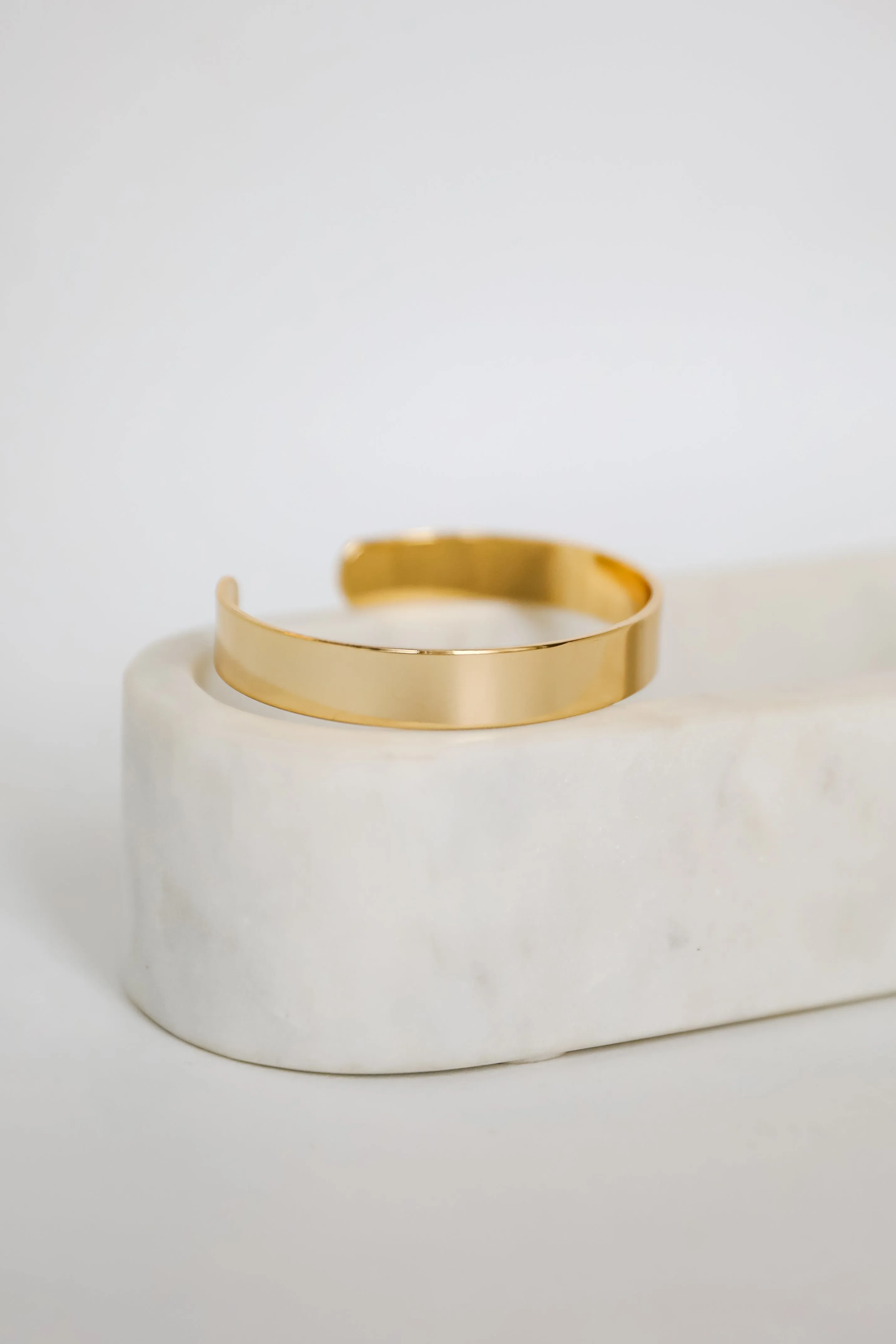 Victoria Gold Cuff Bracelet