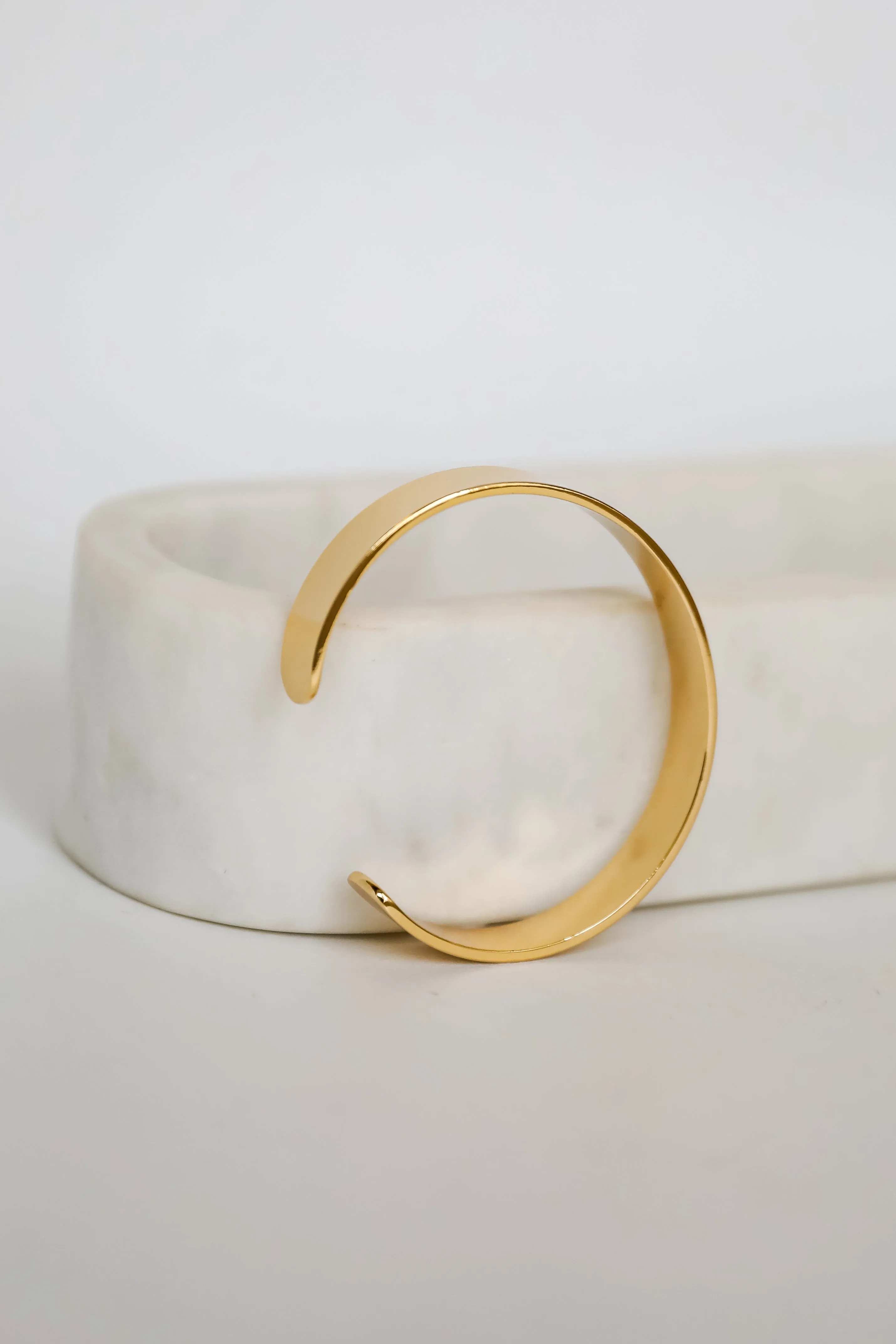 Victoria Gold Cuff Bracelet