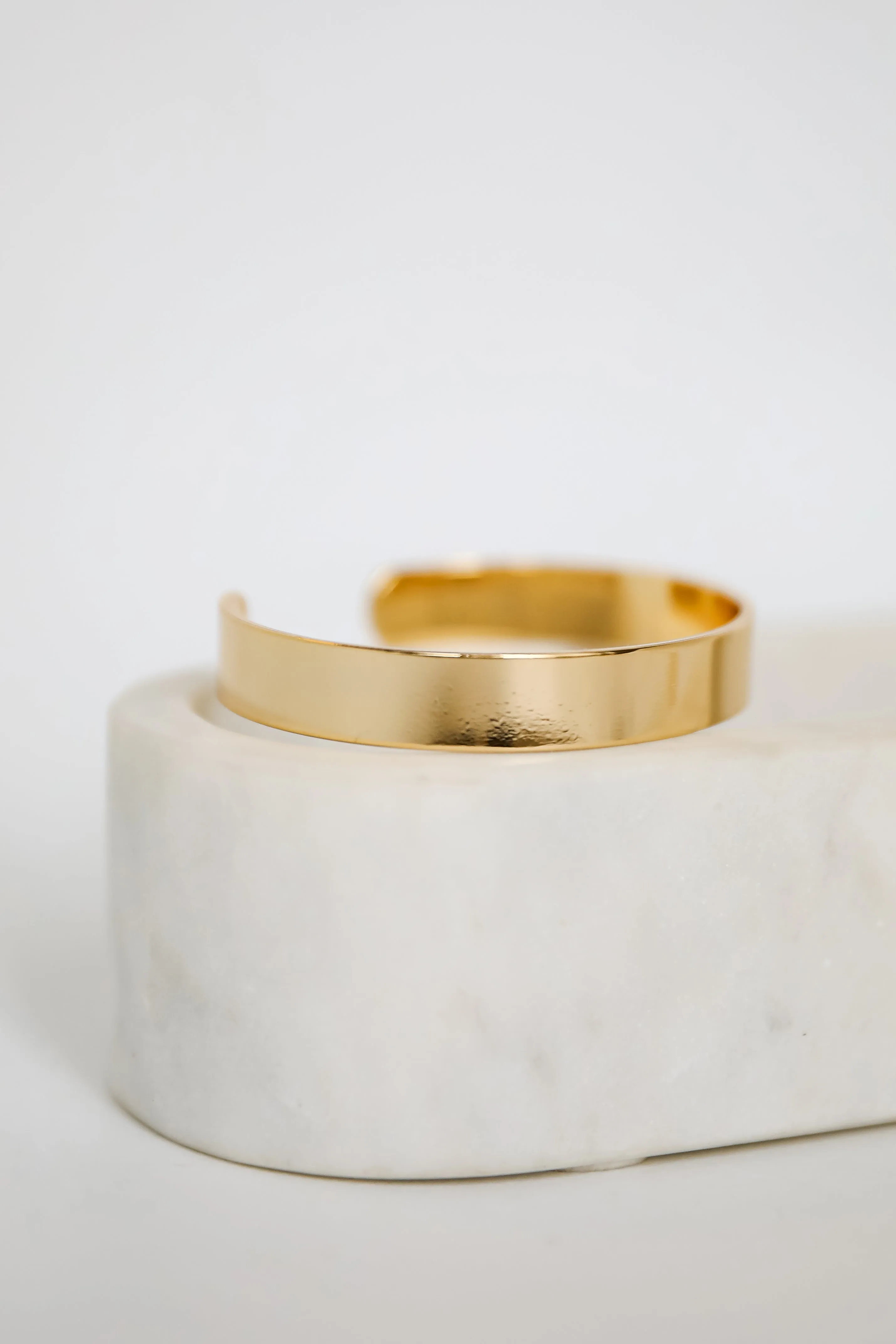 Victoria Gold Cuff Bracelet